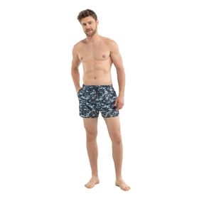 Blackspade 8544 Lacivert Baskılı Erkek Şort