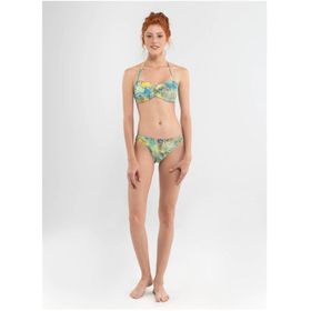 Blackspade 8622 Mavi Kadın Şal Desenli Bikini Takımı