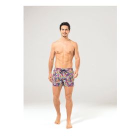 Blackspade 8801 Yaprak Baskılı Erkek Şort Mayo