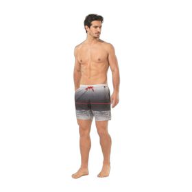 Blackspade 8824 Siyah Beyaz Erkek Şort