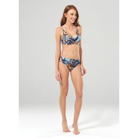 Blackspade 8897 Buz Mavi Kahverengi Kadın Bikini Alt