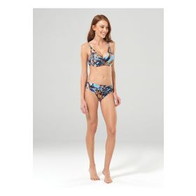 Blackspade 8897 Buz Mavi Kahverengi Kadın Bikini Alt