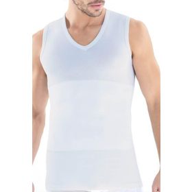 Blackspade 9208 V Yaka Korse Beyaz Erkek Atlet