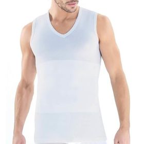 Blackspade 9208 V Yaka Korse Beyaz Erkek Atlet