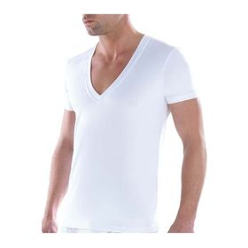 Blackspade 9212 Beyaz V Yaka Erkek T-shirt