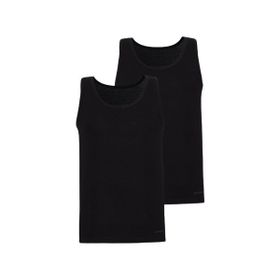 Blackspade 9225 %100 Pamuk Rahat Kesim 2'li Paket Siyah Erkek Atlet