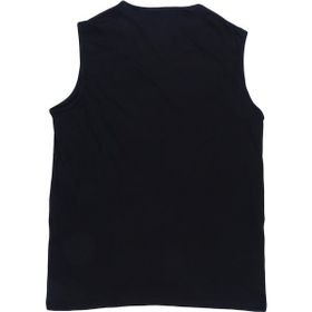 Blackspade 9227 Loose Fit V Yaka Sıfır Kol 2'li Siyah Erkek Atlet