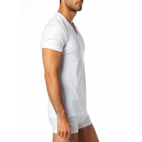Blackspade 9239 Tender Cotton Beyaz V Yaka Erkek Fanila