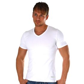 Blackspade 9239 Tender Cotton V Yaka Beyaz Erkek T-Shirt