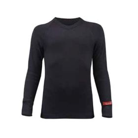 Blackspade 9248 Uzun Kollu V Yaka 2. Seviye Siyah Çocuk Termal İçlik