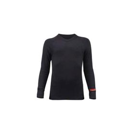 Blackspade 9248 Uzun Kollu V Yaka 2. Seviye Siyah Çocuk Termal İçlik