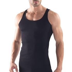 Blackspade 9341 Double Rib Siyah Erkek Atlet