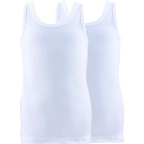 Blackspade 9396 Beyaz 2'li Erkek Çocuk Atlet
