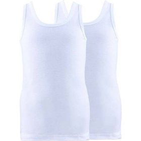 Blackspade 9396 Beyaz 2'li Erkek Çocuk Atlet