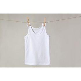 Blackspade 9400 Organic Beyaz Erkek Çocuk Atlet