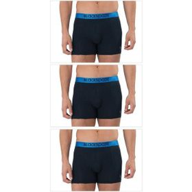 Blackspade 9471 3'lü Lacivert Erkek Boxer
