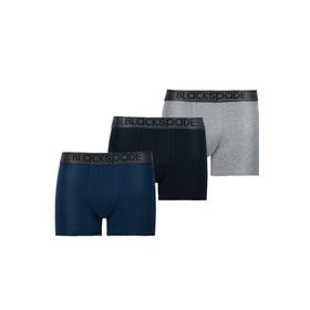 Blackspade 9472 3'lü Lacivert Siyah Gri Erkek Boxer