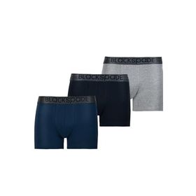 Blackspade 9472 3'lü Lacivert Siyah Gri Erkek Boxer
