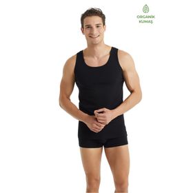 Blackspade 9480 Organik Siyah Erkek Atlet
