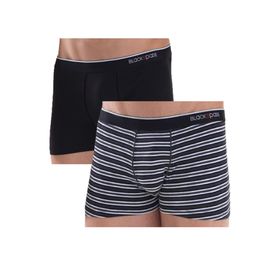 Blackspade 9551 Stripes 2'li Siyah Erkek Boxer