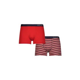 Blackspade 9551 Stripes Kırmızı 2'li Erkek Boxer