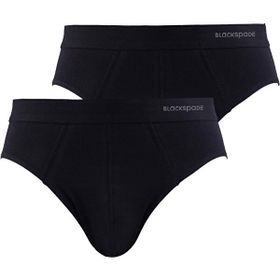 Blackspade 9625 Loose Fit 2'li Siyah Erkek Slip Külot
