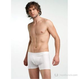 Blackspade 9626 Loose Fit 2'li Beyaz Erkek Boxer