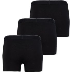 Blackspade 9670 Siyah 3'lü Kısa Boy Pamuklu Erkek Boxer
