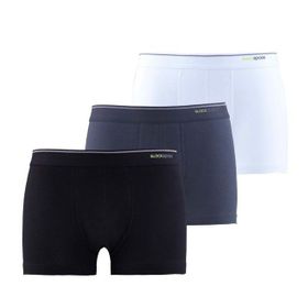 Blackspade 967095298099 Beyaz 3 Lü Boxer