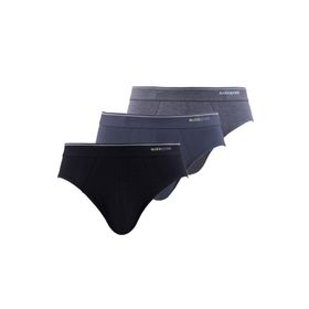 Blackspade 9672 3'lü Siyah Antrasit Erkek Slip Külot
