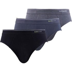 Blackspade 9672 3'lü Siyah Antrasit Erkek Slip Külot