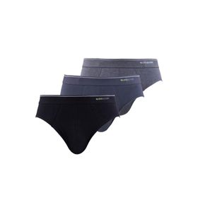 Blackspade 9672 3'lü Siyah Füme Antrasit Erkek Slip Külot