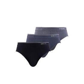 Blackspade 9672 3'lü Siyah Füme Antrasit Erkek Slip Külot