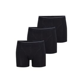 Blackspade 9673 3'lü Siyah Pamuklu Erkek Boxer