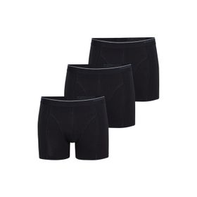 Blackspade 9673 3'lü Siyah Pamuklu Erkek Boxer