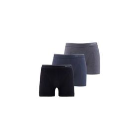 Blackspade 9673 Siyah Antrasit Melanj 3'lü Erkek Boxer