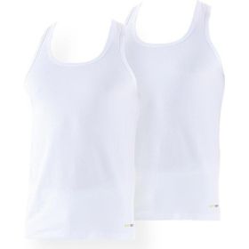 Blackspade 9676 Tender Cotton 2'li Paket Beyaz Spor Erkek Atlet