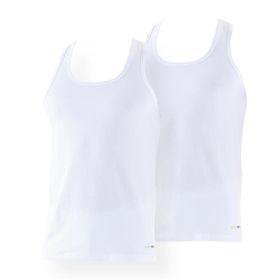 Blackspade 9676 Tender Cotton 2'li Paket Beyaz Spor Erkek Atlet