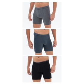 Blackspade 9683 3'lü Tender Cotton Siyah Antra Melanj Antrasit Erkek Boxer