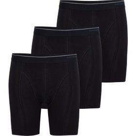 Blackspade 9683 3'lü Tender Cotton Siyah Antra Melanj Antrasit Erkek Boxer