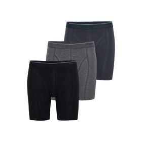 Blackspade 9683 Siyah Antrasit Antramelanj 3'lü Erkek Boxer