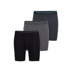 Blackspade 9683 Siyah Antrasit Antramelanj 3'lü Erkek Boxer