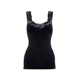 Blackspade Private 1957 Siyah Kadın Dantelli Atlet