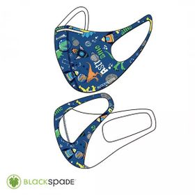Blackspade S1 Astronot Desen Çocuk Koruyucu Maske