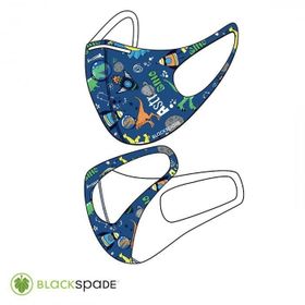 Blackspade S1 Astronot Desen Çocuk Koruyucu Maske