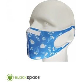 Blackspade S1 Deniz Desen Çocuk Koruyucu Maske