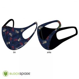 Blackspade S1 Kurukafa Desen Çocuk Koruyucu Maske