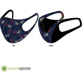 Blackspade S1 Kurukafa Desen Çocuk Koruyucu Maske