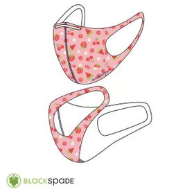 Blackspade S1 Meyve Desen Çocuk Koruyucu Maske