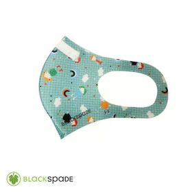 Blackspade S1 Mutlu Desen Çocuk Koruyucu Maske